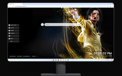 Michael Jackson - King of Pop Live Wallpaper screenshot