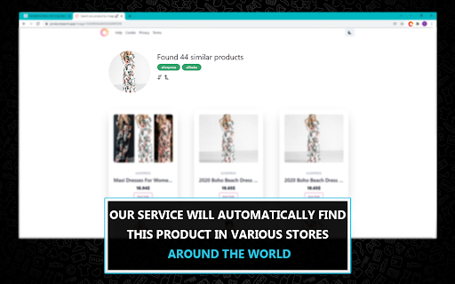Product Search screenshot