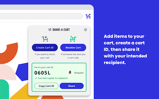 Share-A-Cart for Amazon screenshot