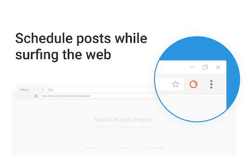 Semrush Social Poster screenshot