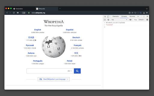 Always active Window - Always Visible screenshot