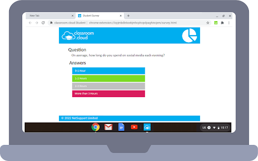 classroom.cloud Student screenshot