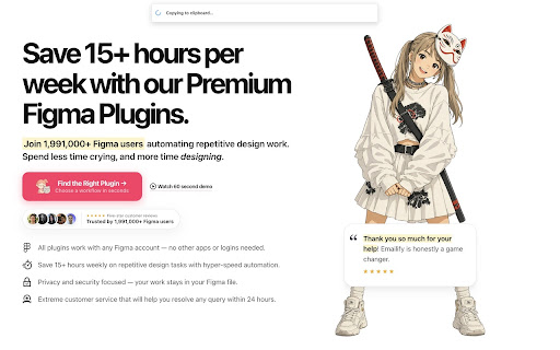 Weblify: Copy Websites to Figma - Free & Private screenshot