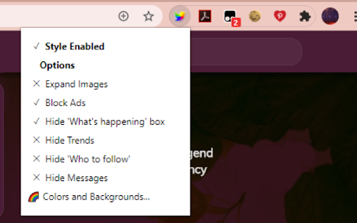 Twitter Lume Reskin screenshot