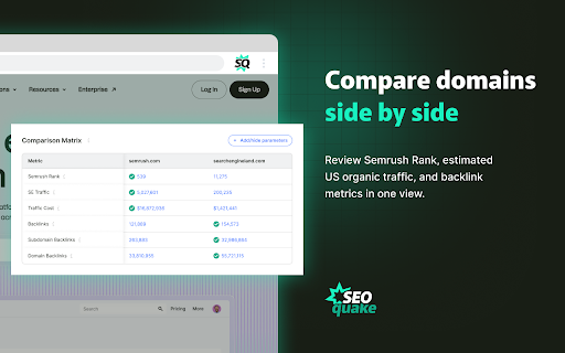 SEOquake: On-Page SEO Checker screenshot