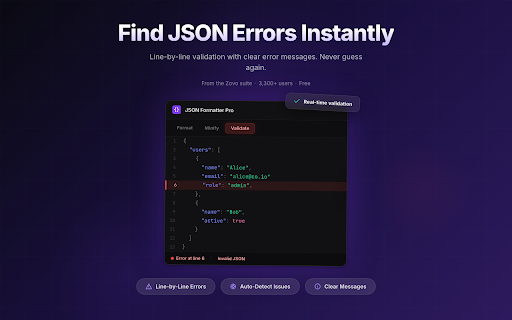 JSON Formatter Pro - Viewer with a Collapsible Tree screenshot