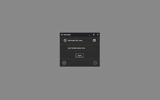 Web Radio screenshot