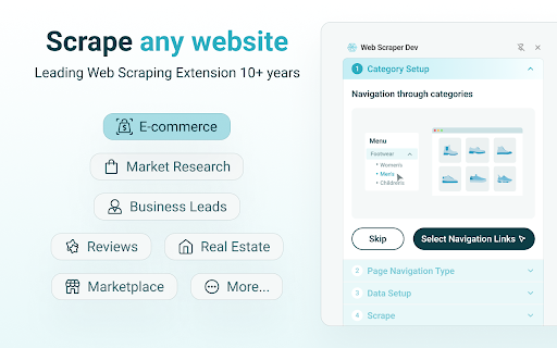 Web Scraper - Free Web Scraping screenshot