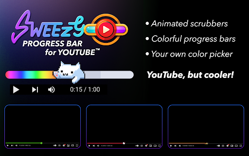 Sweezy Custom Progress Bar for Youtube™ screenshot