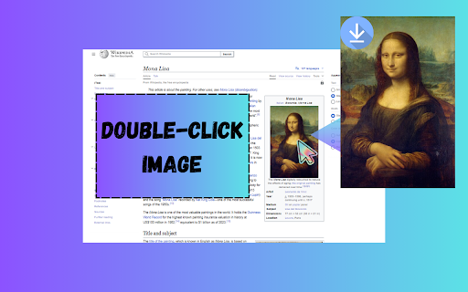 Double Click Image Downloader screenshot