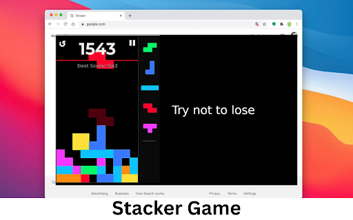 Stacker Game screenshot