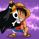 Luffy & Straw Hat Pirates Flag Live Wallpaper icon