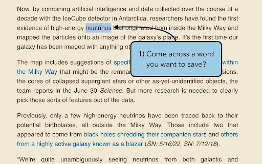 Vocab Wallet - Your Online Word Bank and Vocabulary Builder screenshot