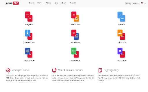 JPG to PDF screenshot