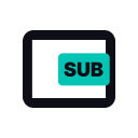 YouTube Subtitle Downloader icon