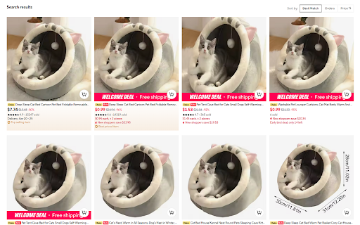 AliExpress Finder: Search Products from Video & Image screenshot