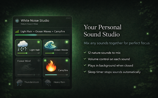White Noise Studio – Nature Sounds screenshot