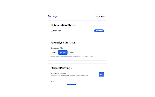 Stox.AI - Stock Analysis Assistant screenshot