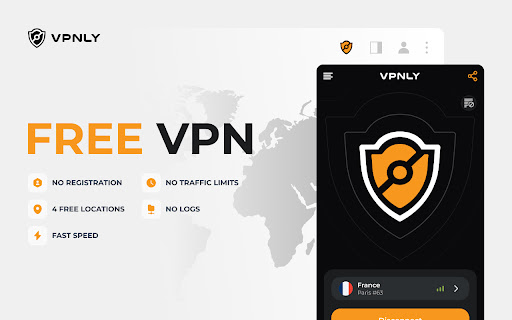 Free VPN & Proxy For Chrome - VPNLY screenshot