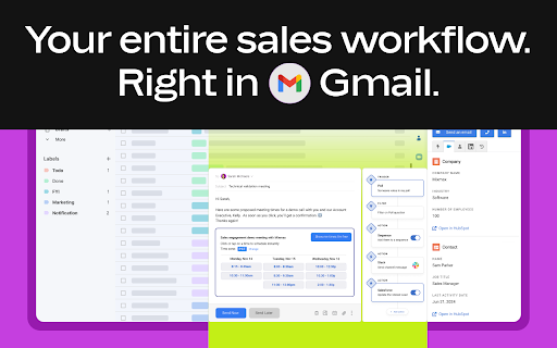 Mixmax: AI-Powered Sales Engagement, Email Tracking and Meeting Scheduling screenshot