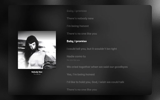 Better Lyrics (Lyrics for Youtube Music) screenshot