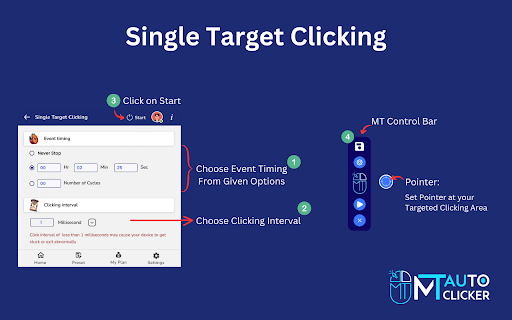 Auto Clicker - MT Auto Clicker [Beta Version] screenshot