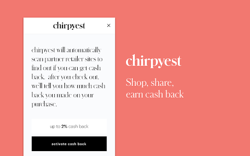 Chirpyest: Influencer Storefronts & Affiliate Links screenshot