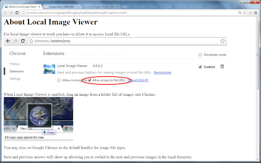 Local Image File Viewer screenshot