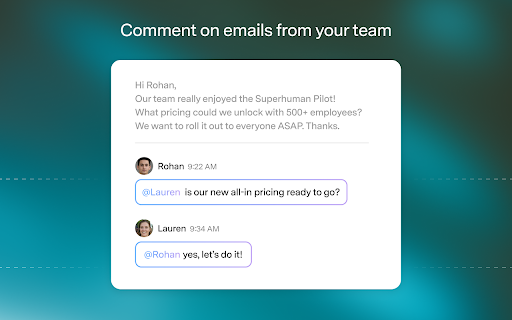 Superhuman Mail screenshot