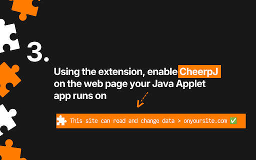 CheerpJ Applet Runner screenshot