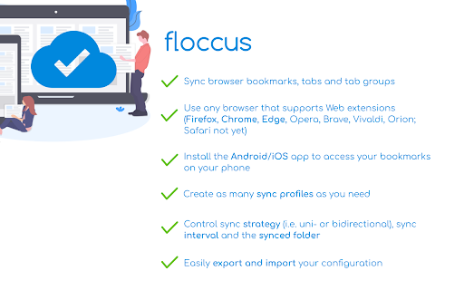 floccus bookmarks sync screenshot