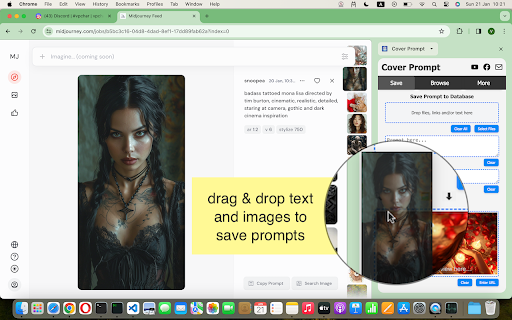 Cover Prompt screenshot
