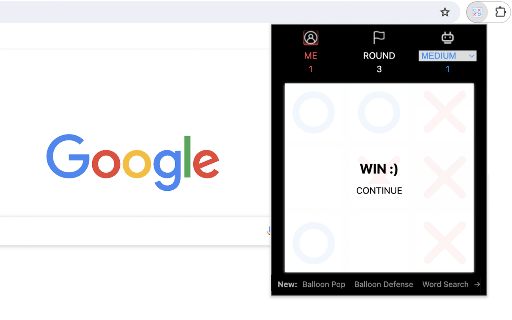 Tic-Tac-Toe Game screenshot