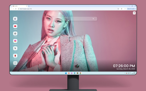 Rose Blackpink Wallpaper screenshot