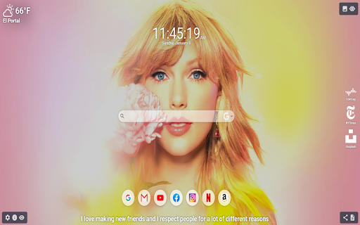Taylor Swift MeaVana screenshot