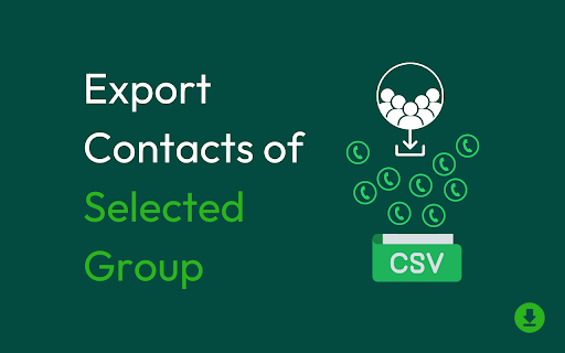 WAexport: Export WA Chats and Contacts screenshot
