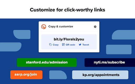 Bitly | Short links and QR Codes screenshot