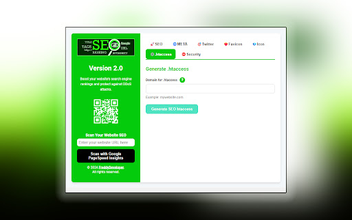 SEO Maker & DDOS Mitigation screenshot