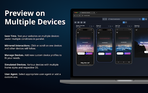 Hoverify: All-in-one extension for web developers screenshot