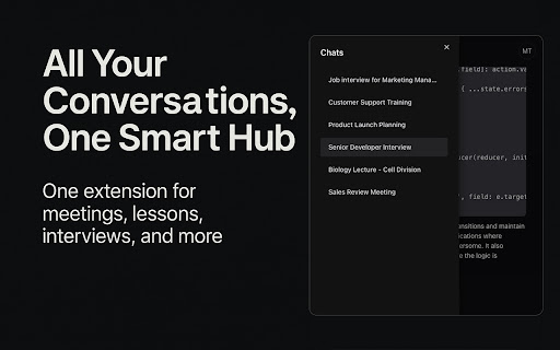 VoiceMeetAI - AI Interview Assistant screenshot