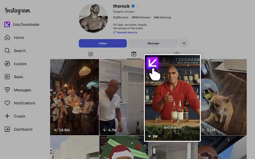 Exta: Pro downloader for Instagram screenshot