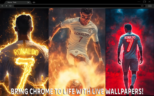 Cristiano Ronaldo Live Wallpaper screenshot