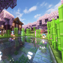 Minecraft Sakura Pond Live Wallpaper icon