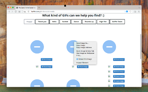 GIF Blocker screenshot