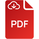 Save image as PDF icon