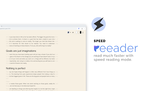 Reeader - Minimal reader with speed reading screenshot