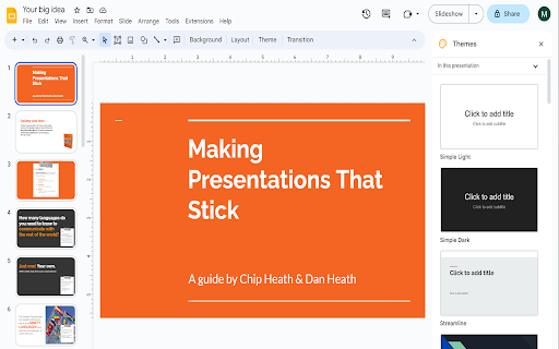 Full Screen for Google Slides™ screenshot