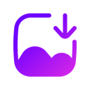 Save image as Type icon