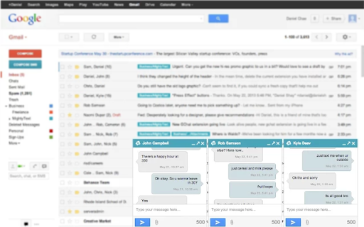 SMS from Gmail ™ & Facebook™ (MightyText) screenshot