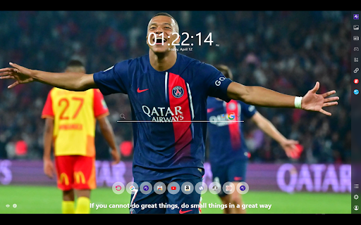 Kylian Mbappé MeaVana screenshot